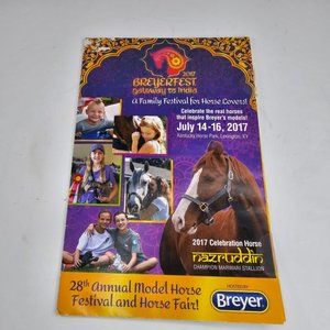 Breyerfest 2017 Gateway To India Brochure Pamphlet Mailer